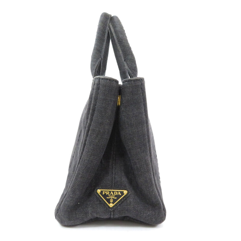Prada 2way Canapa handbag denim - Picture 3 of 11